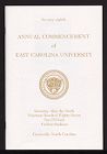 Program of the Seventy-Eighth Annual Commencement of East Carolina University